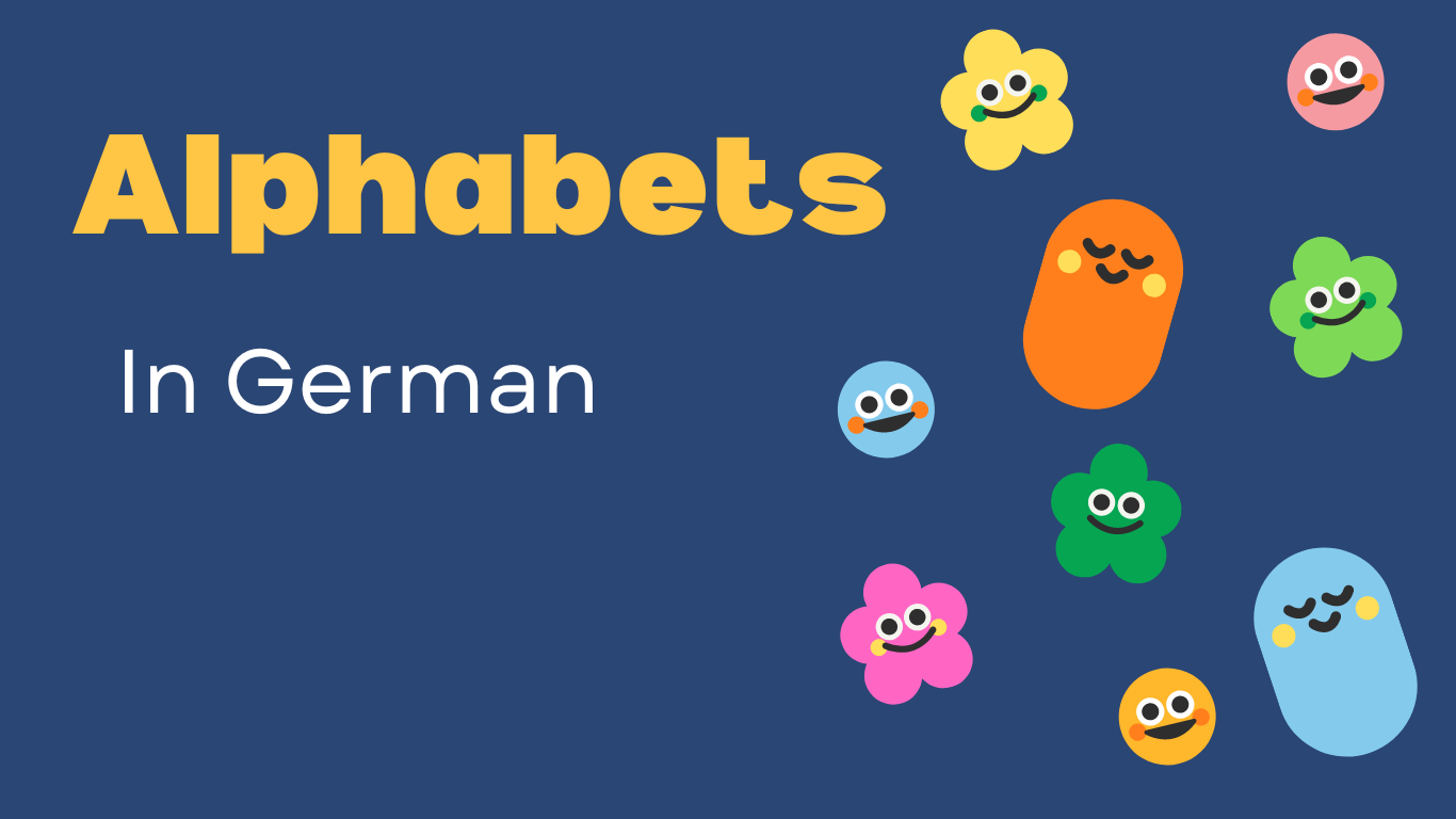 Alphabets in German